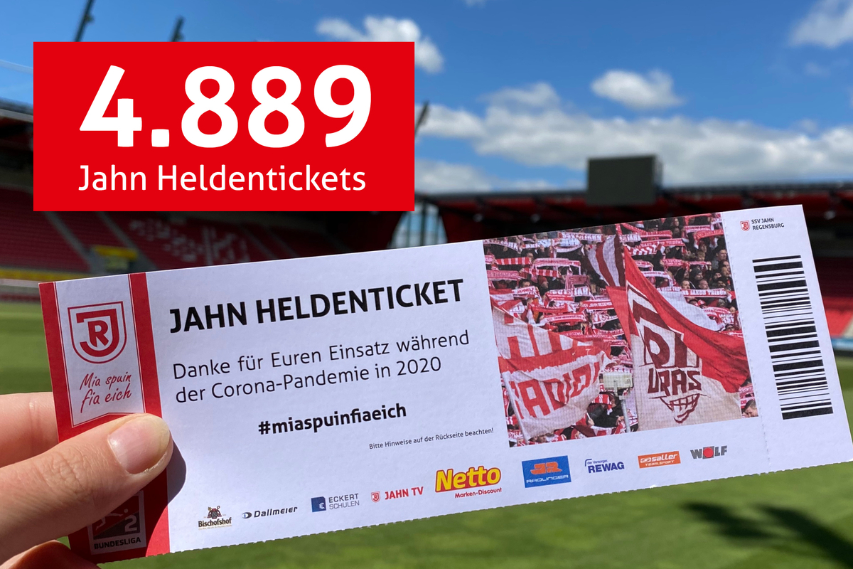 Jahn Heldentickets SSV Jahn Regensburg
