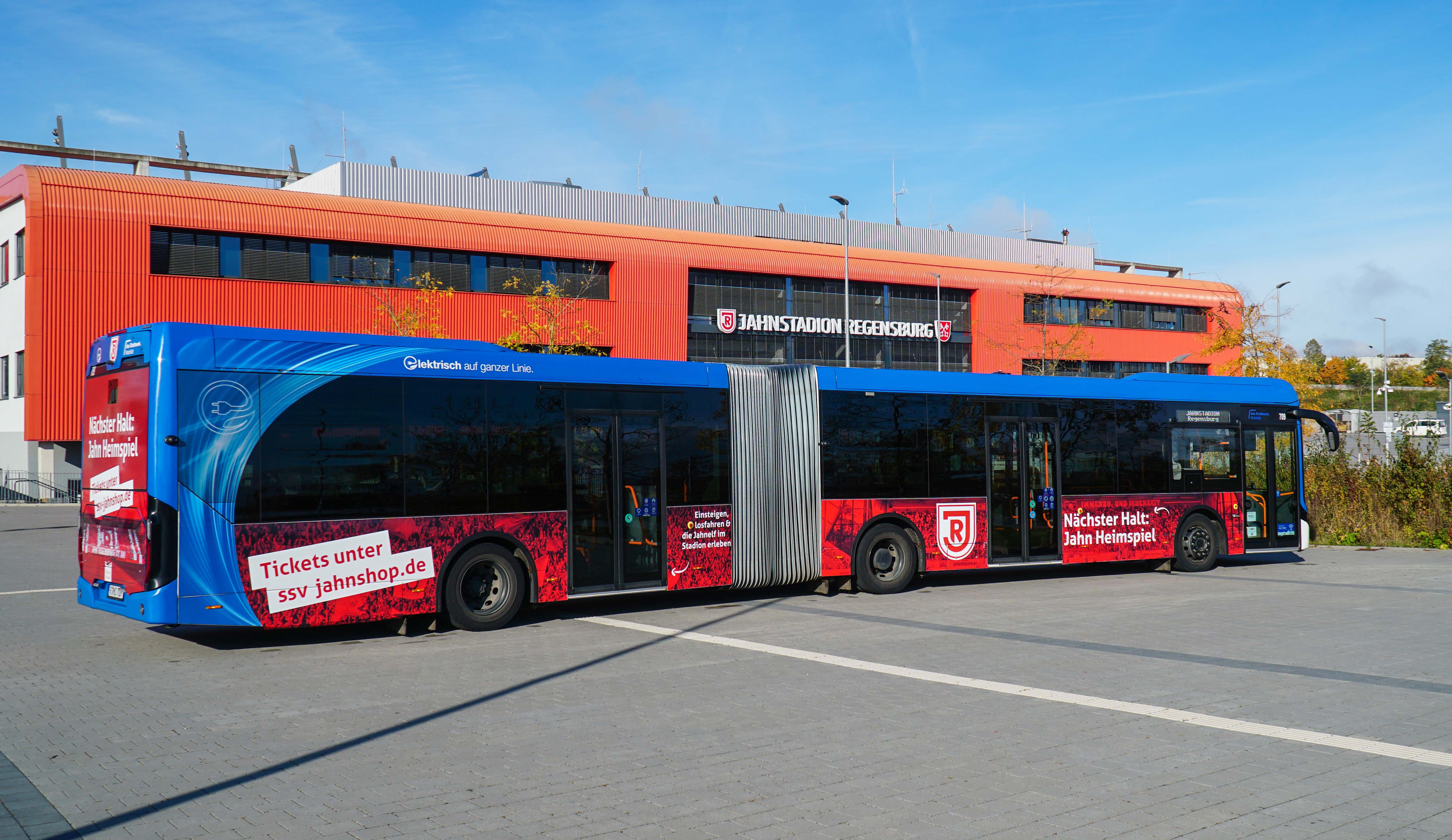 Mit dem Jahn Linienbus durch das RVVTarifgebiet SSV Jahn Regensburg